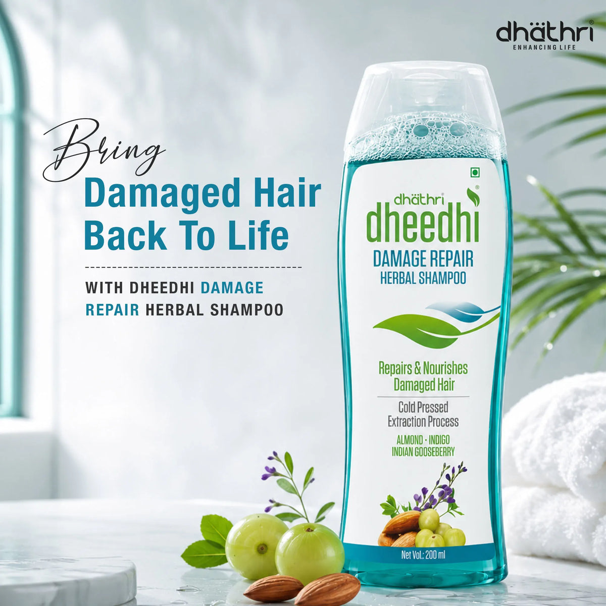 Dheedhi Damage Repair Herbal Shampoo
