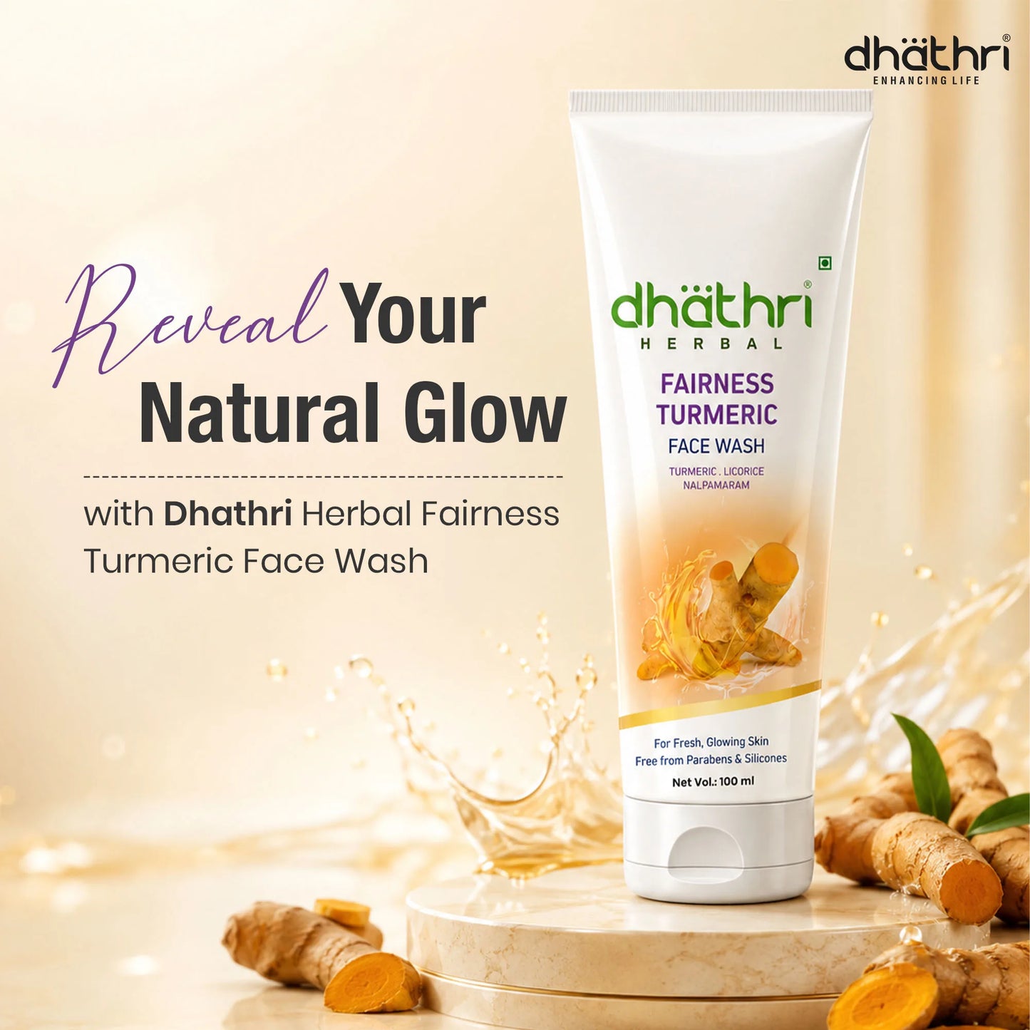 Fairness Turmeric Face Wash