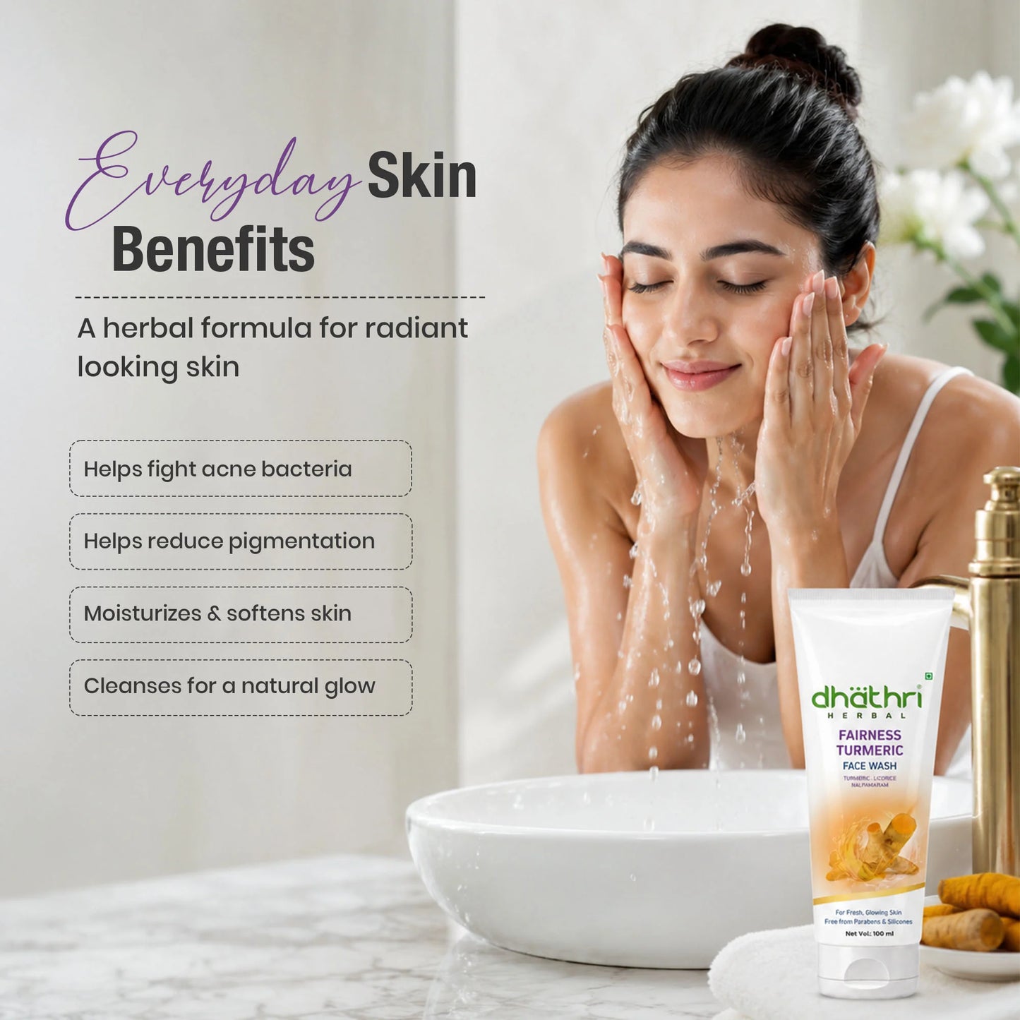 Fairness Turmeric Face Wash