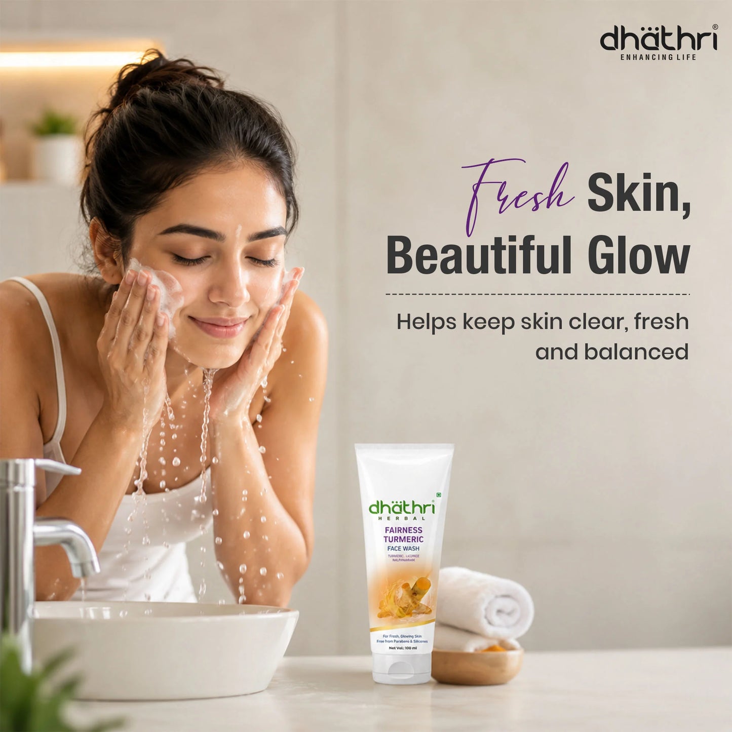 Fairness Turmeric Face Wash