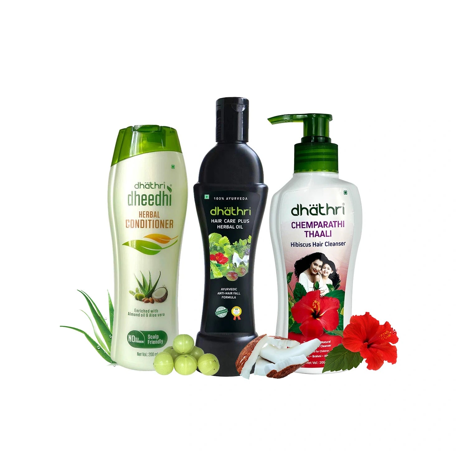 Dhathri Frizz Free Hair kit