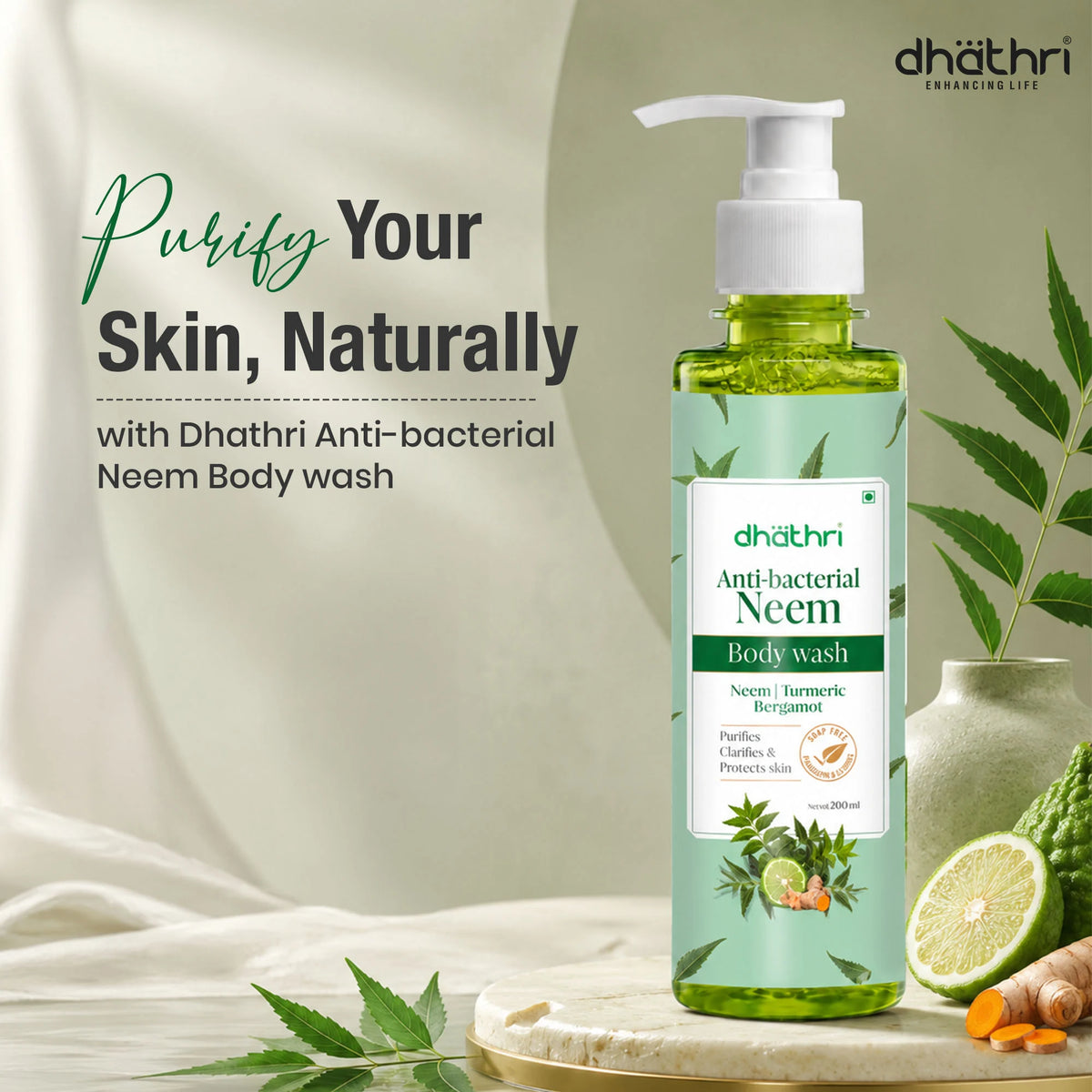 Anti-bacterial Neem Body Wash