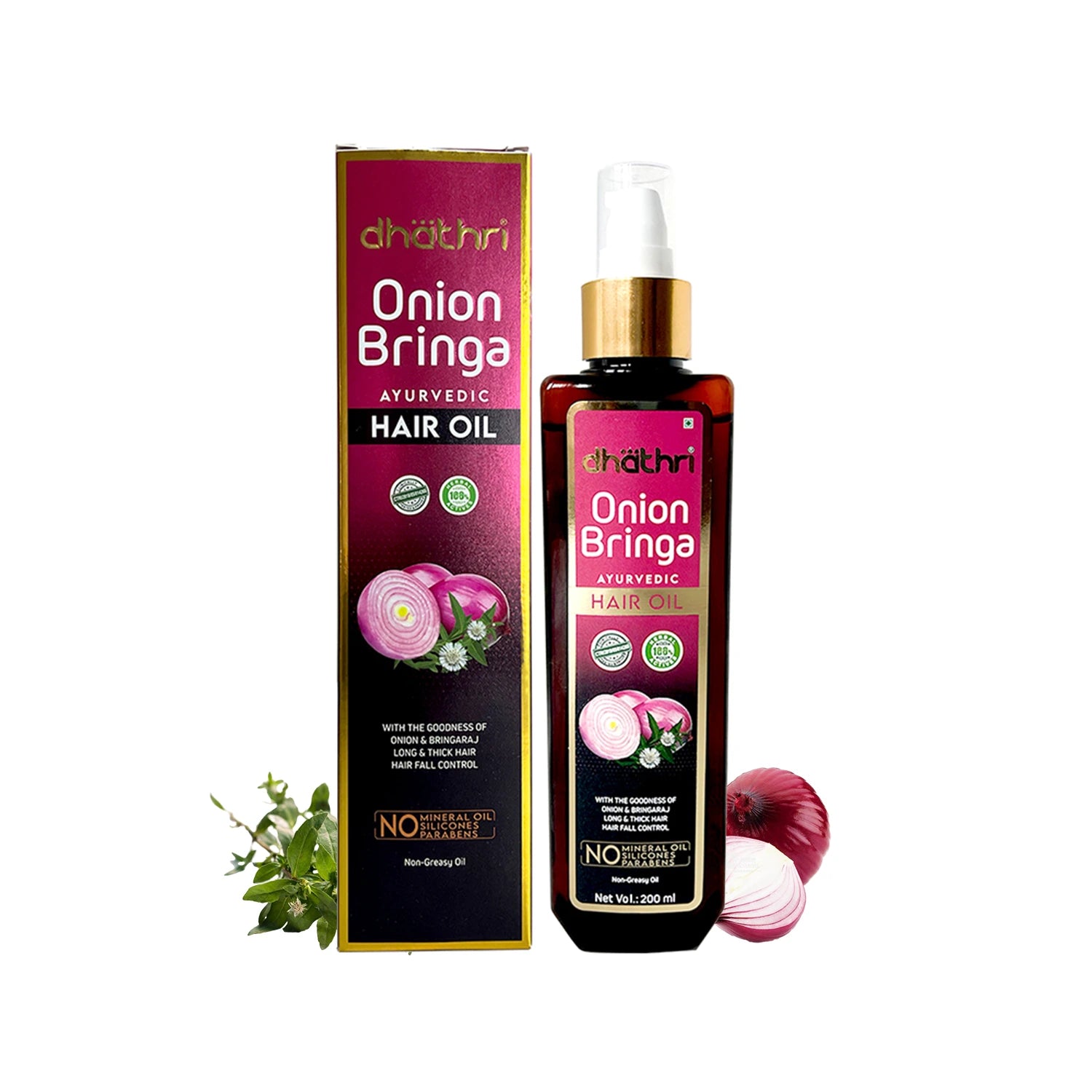 Dhathri Onion Bringa Oil