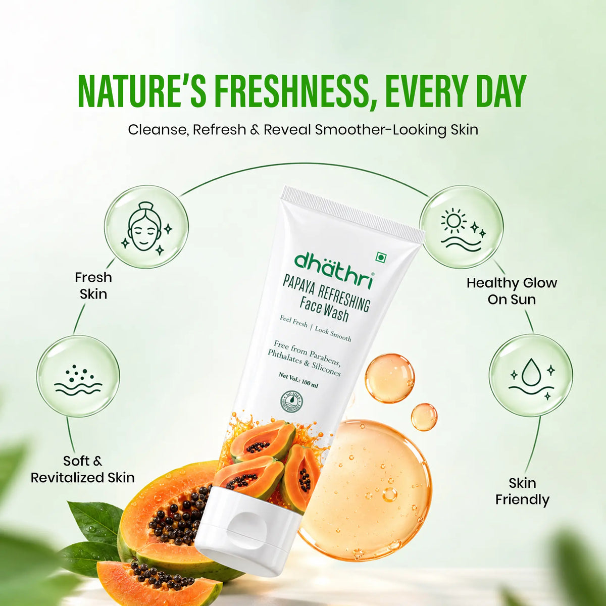 Papaya Refreshing Face Wash