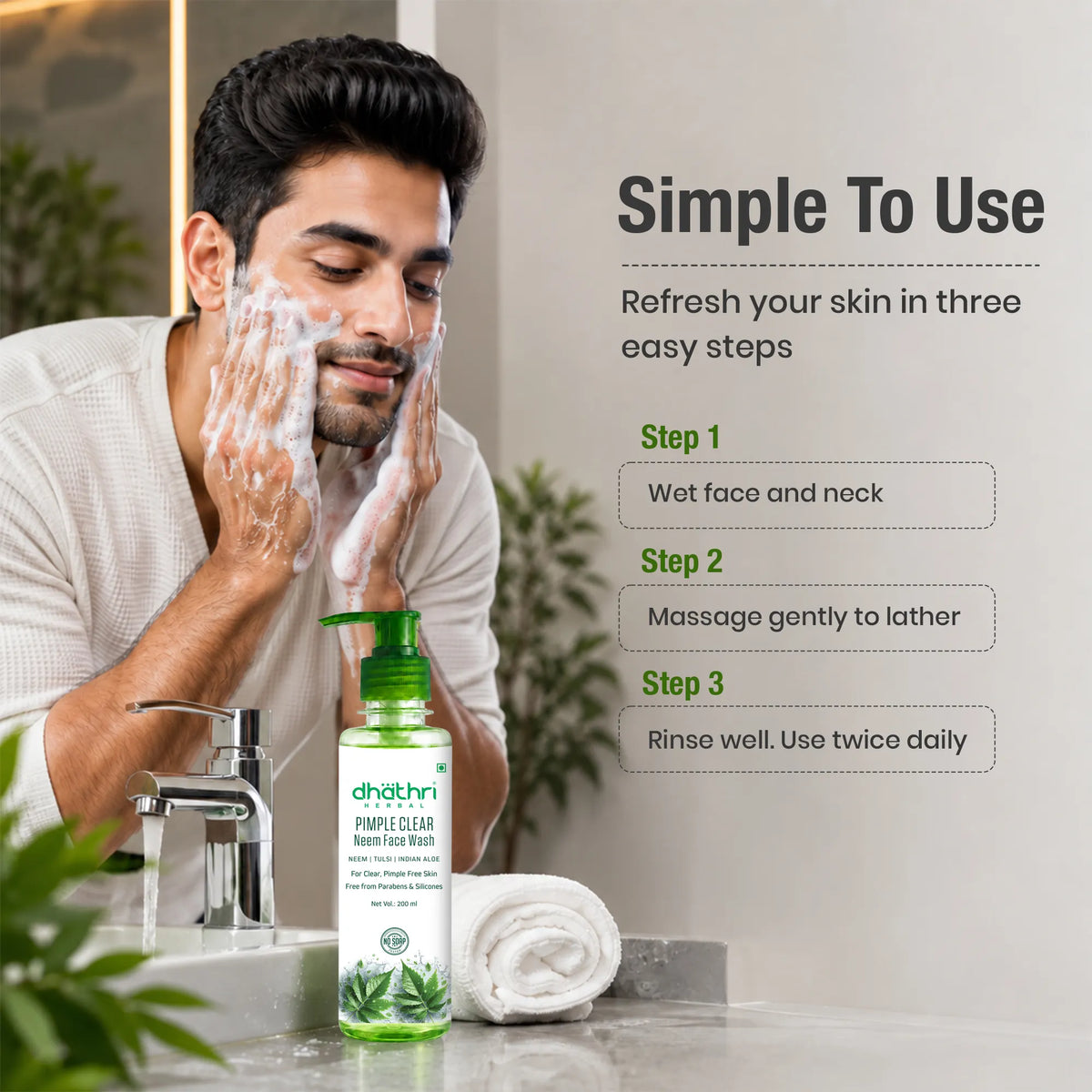 Pimple Clear Neem Face Wash