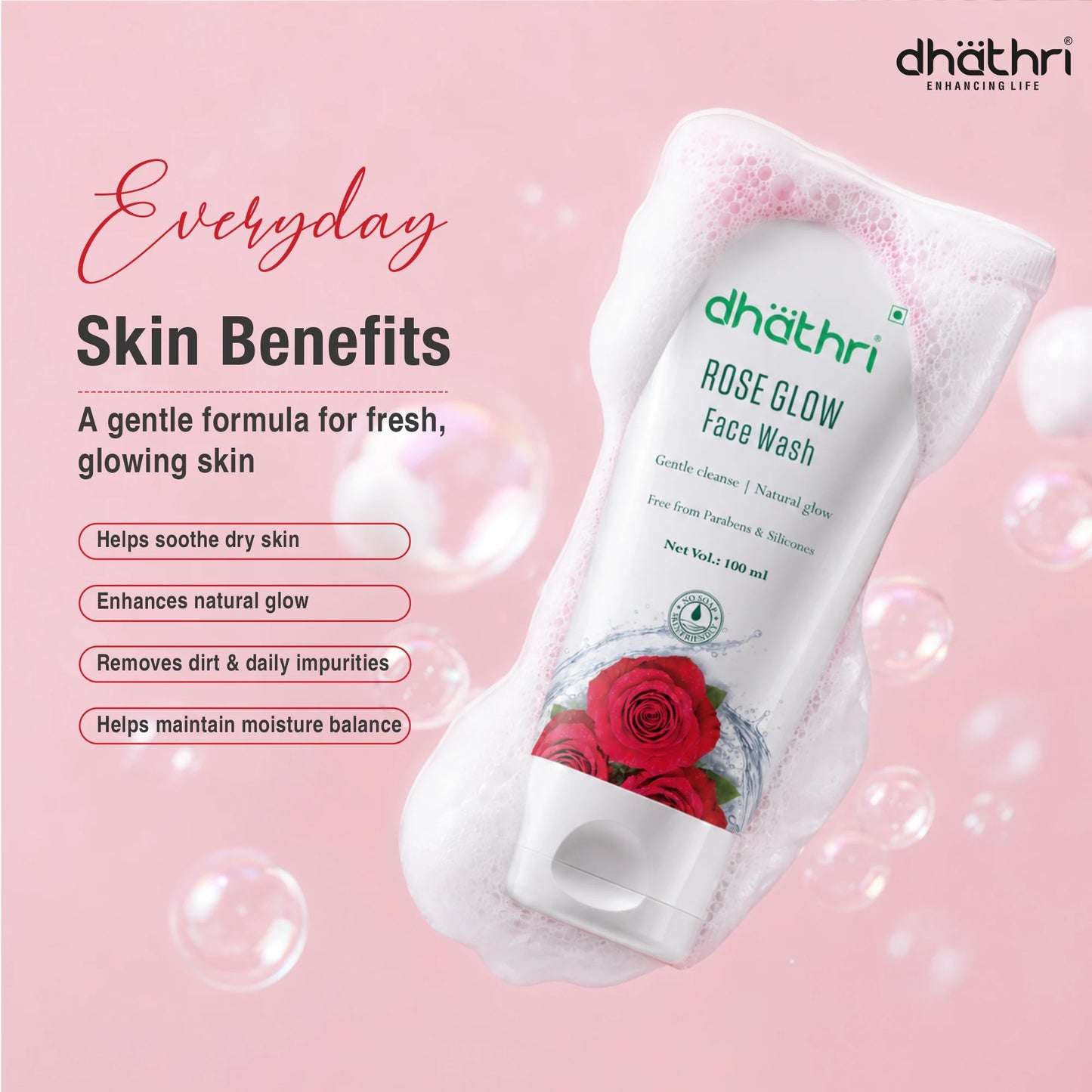 Rose glow Facewash