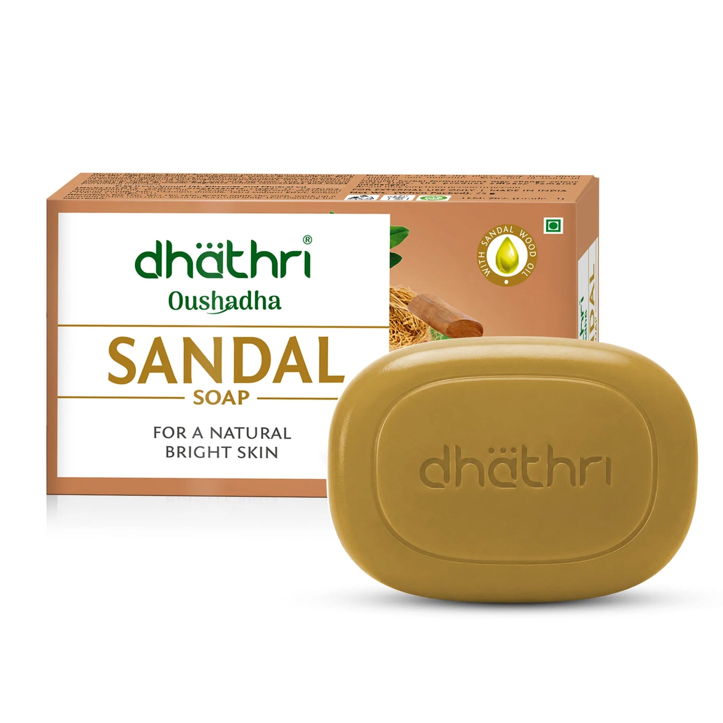 Sandal Soap (Pack Of 5)