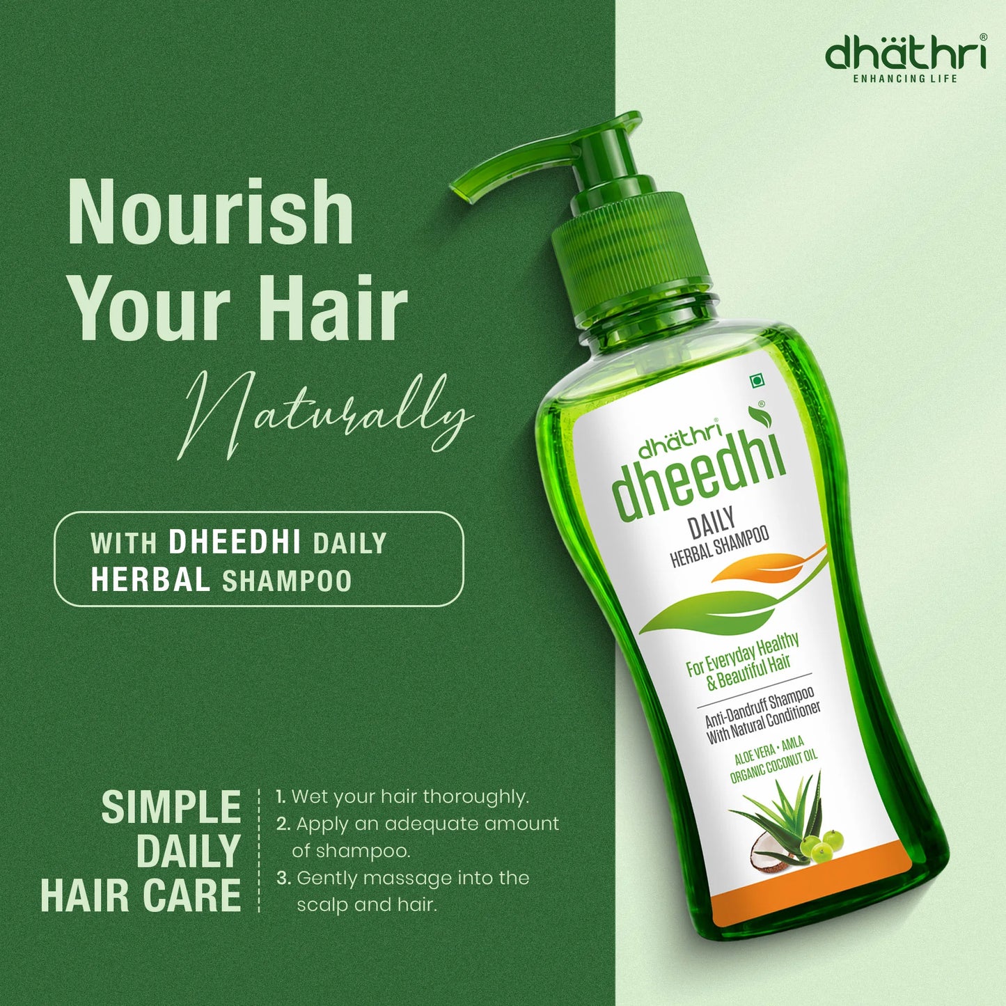 Dheedhi Daily Herbal Shampoo