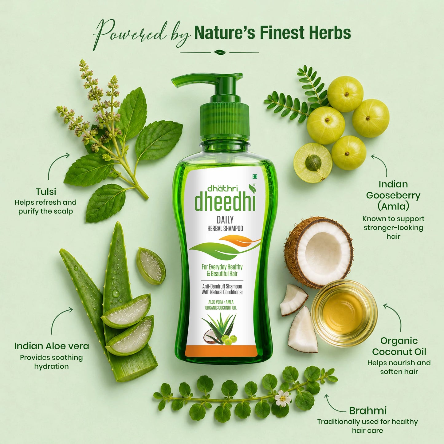 Dheedhi Daily Herbal Shampoo
