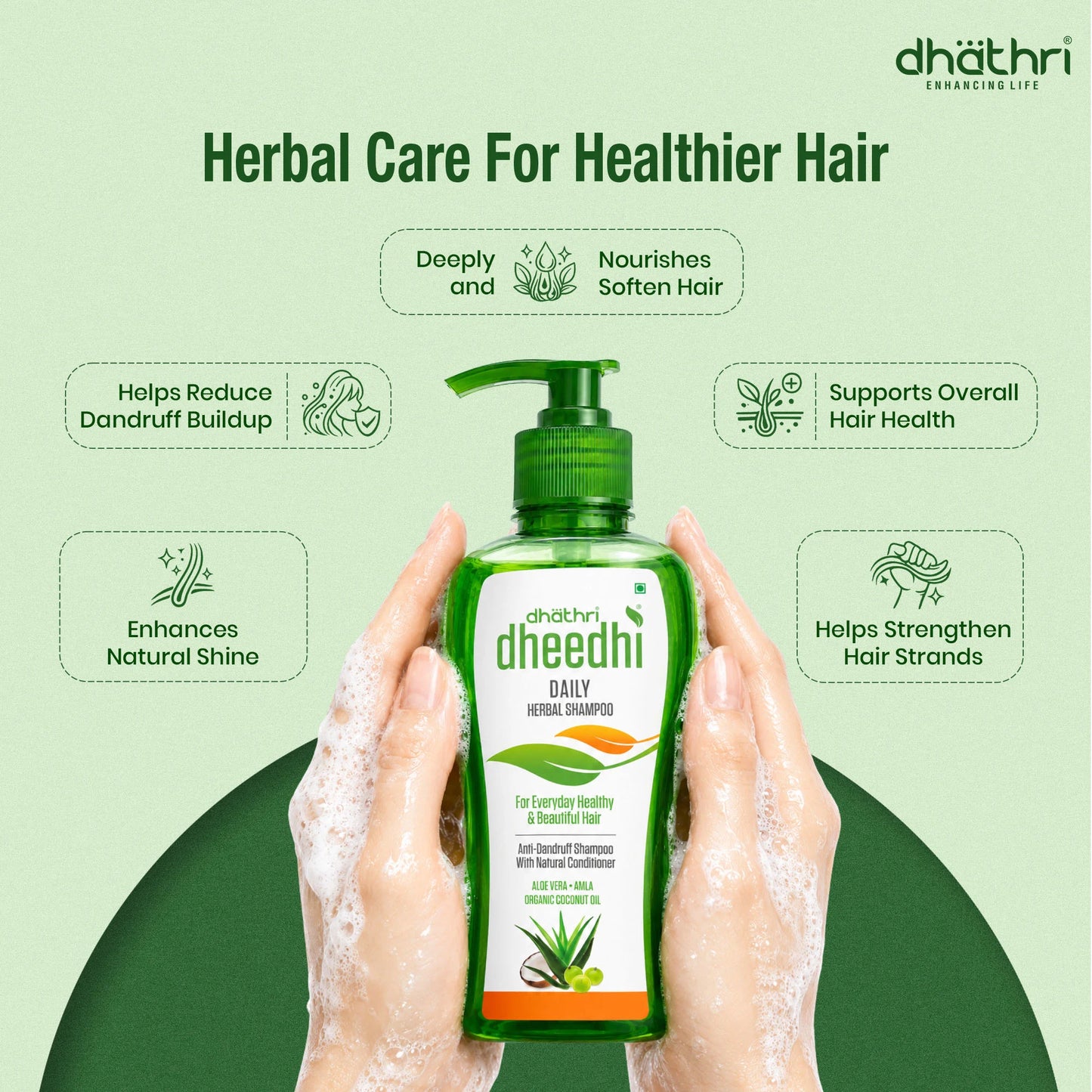 Dheedhi Daily Herbal Shampoo