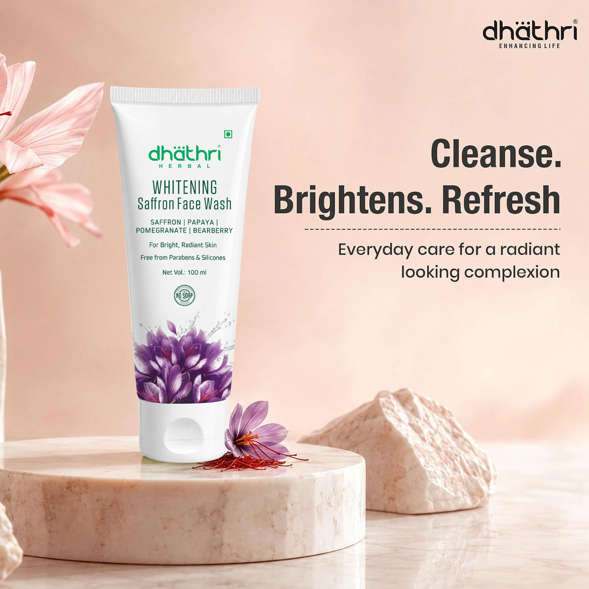 Whitening Saffron Face Wash