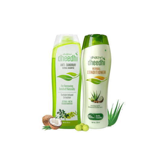 Dheehdi anti dandruuf and conditioner combo