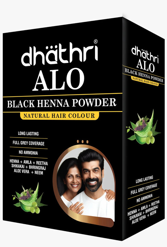 ALO Black Henna Powder (Pack of 5)