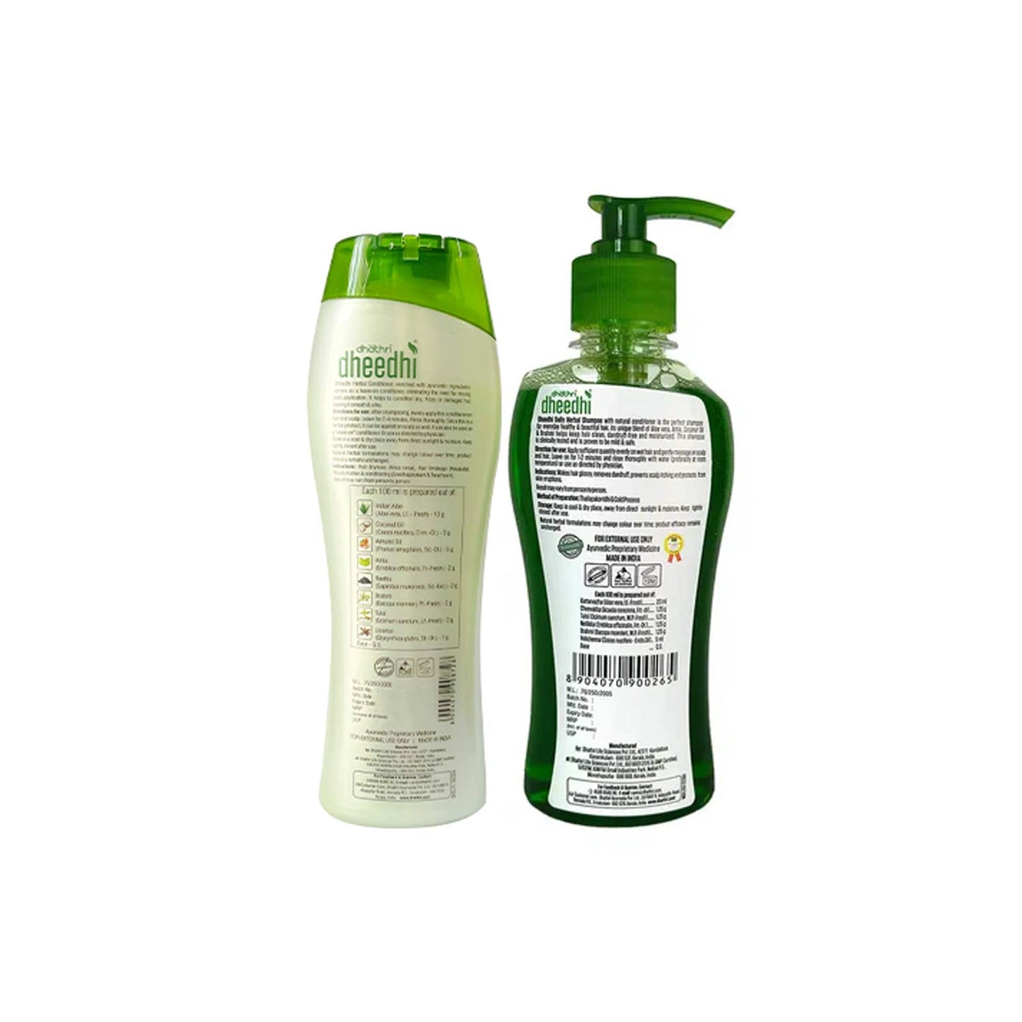 Dheedhi Shampoo and Conditioner Combo