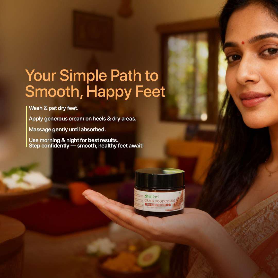 Dhathri crack foot cream