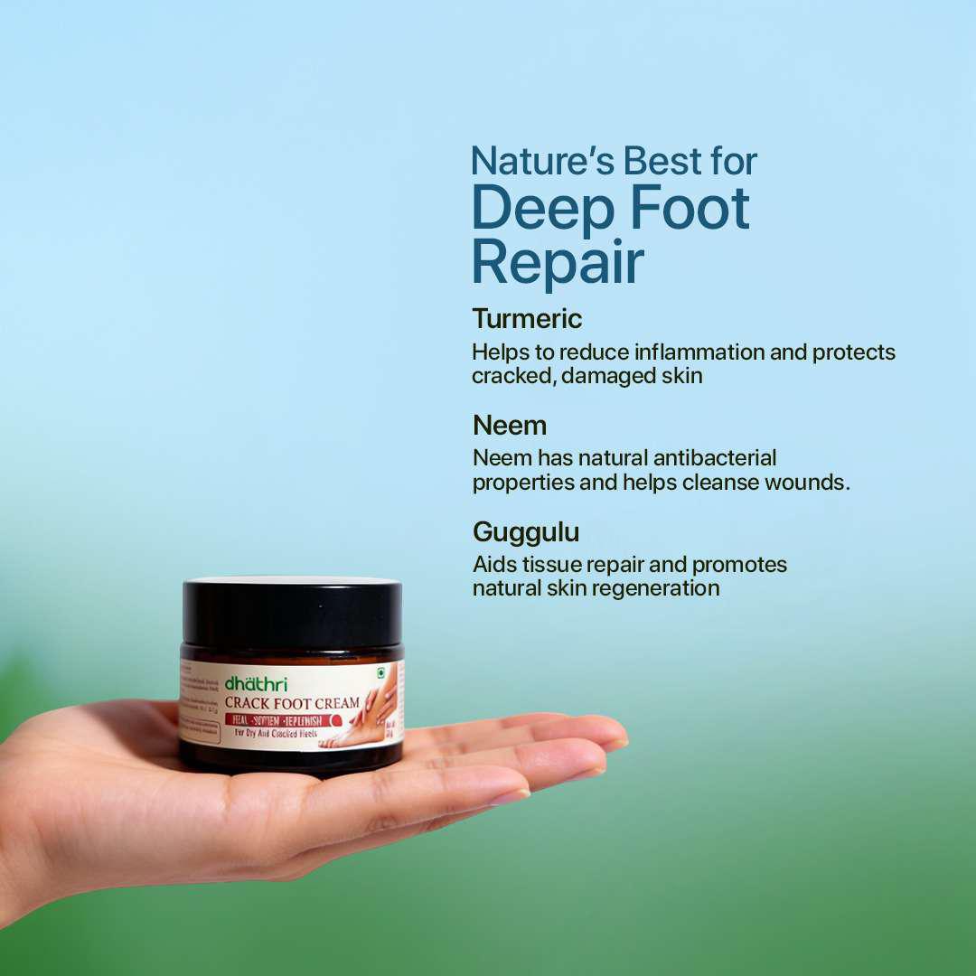 Dhathri crack foot cream
