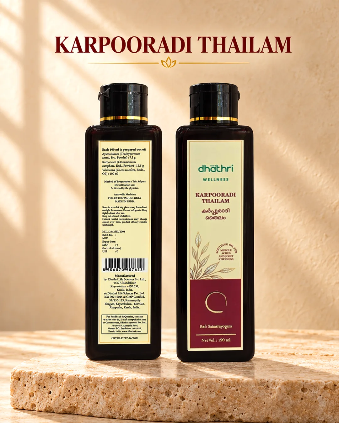 Karpooradi Thailam