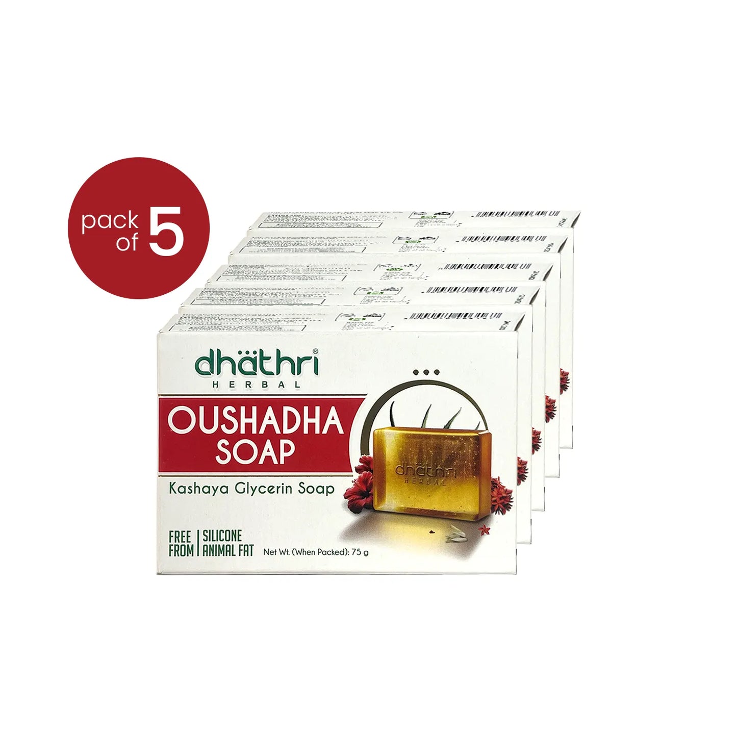 Oushadha Soap (Pack Of 5)