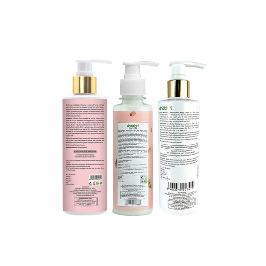 Dhathri Winter Skin Care Kit Back