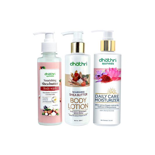 Dhathri Winter Skin Care Kit Front